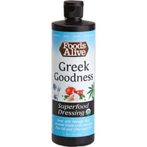 GreekGoodness Superfood Dressing 8 fl oz by Foods Alive