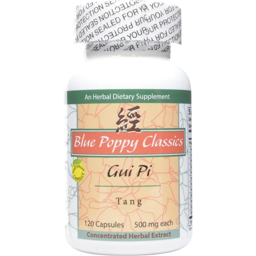 Gui Pi Tang 120 capsules by Blue Poppy