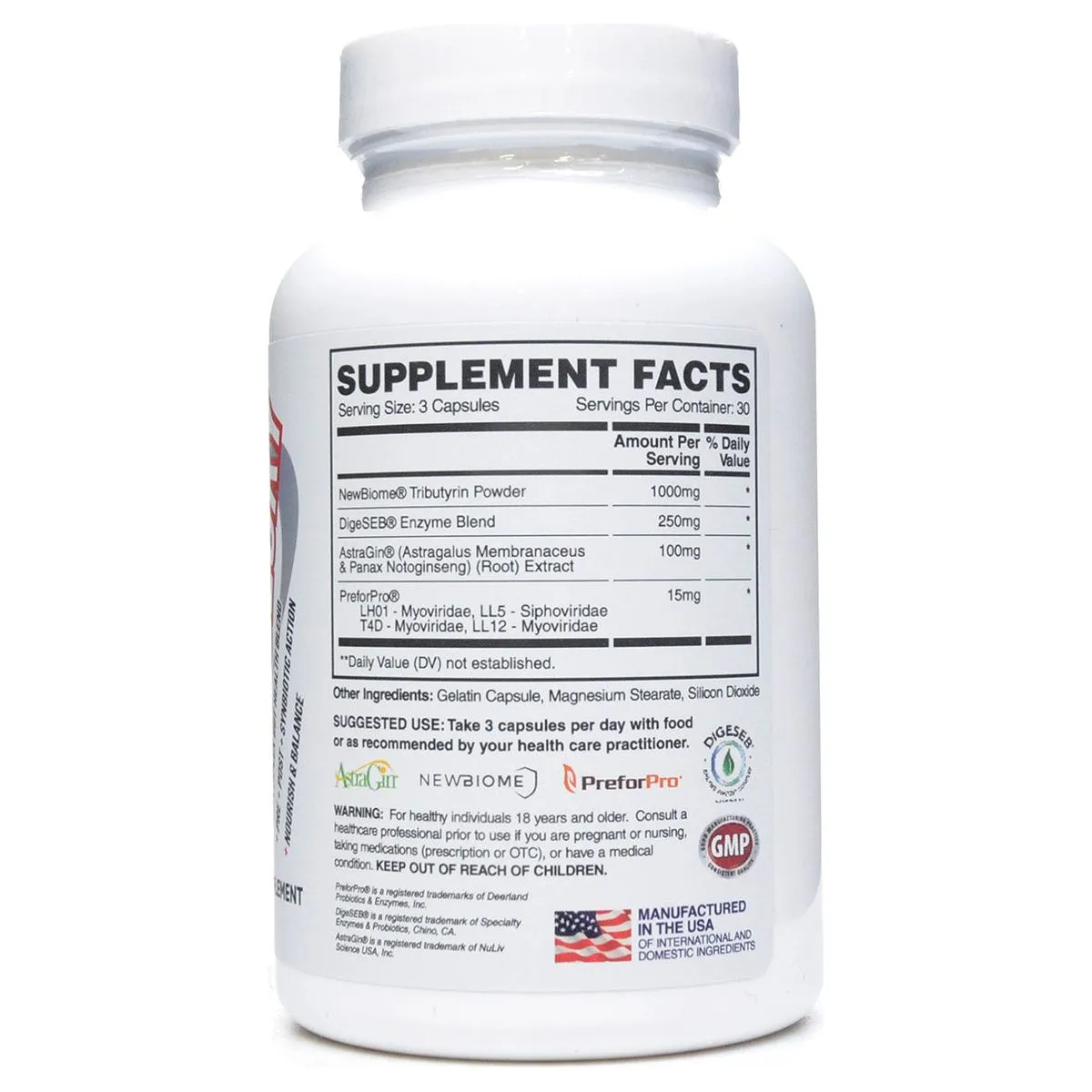Gut Glory 90 caps by Apollon Nutrition