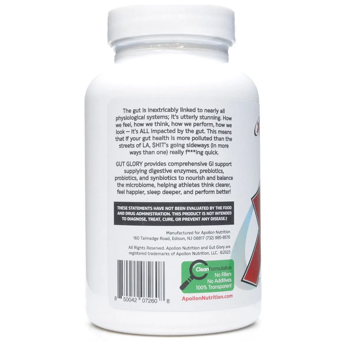 Gut Glory 90 caps by Apollon Nutrition
