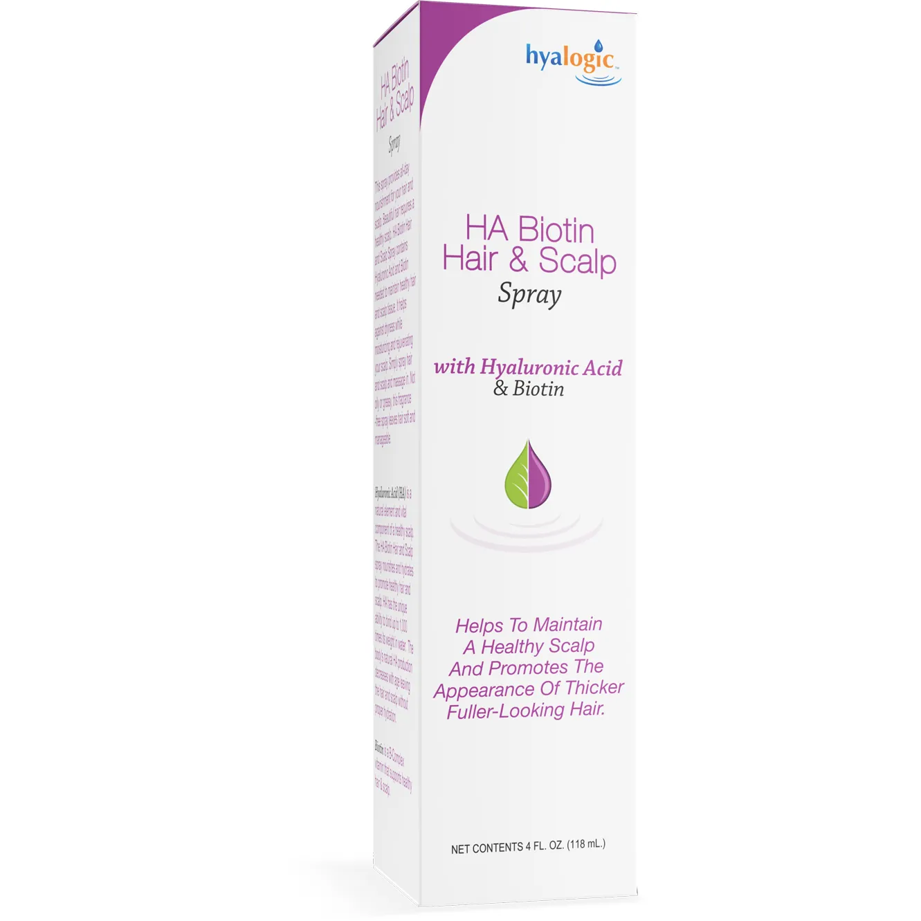 HA Biotin Hair & Scalp Spray 4 fl oz by Hyalogic