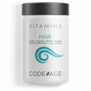 Hair Vitamins 120 caps by CodeAge