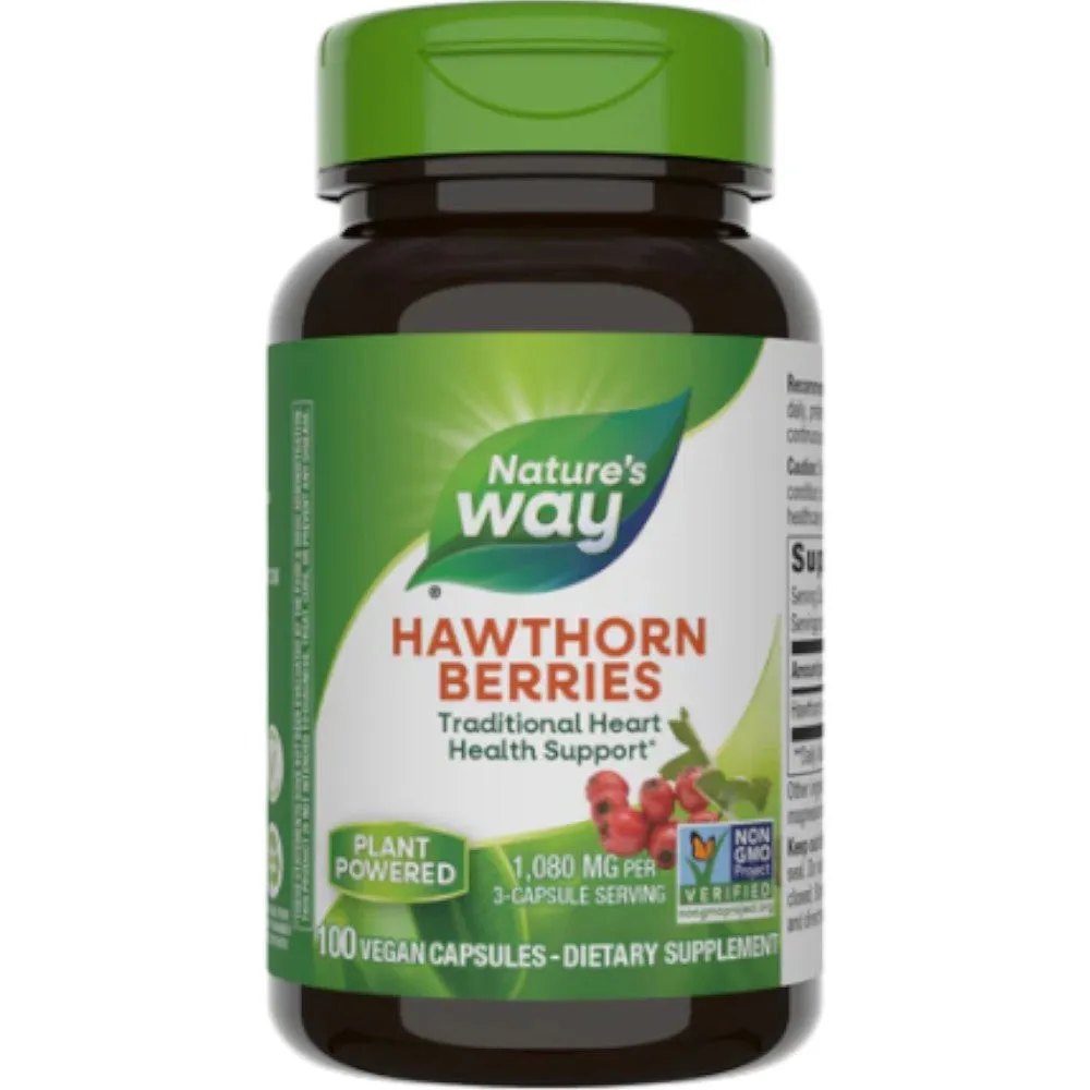 Hawthorn Berries 100 caps by Nature's Way