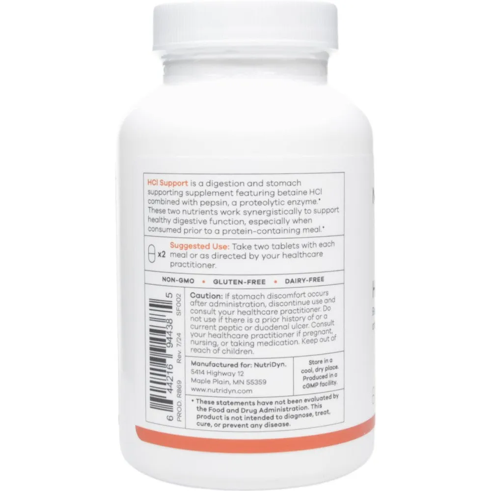 HCl Support by Nutri-Dyn