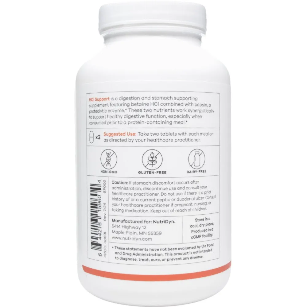 HCl Support by Nutri-Dyn