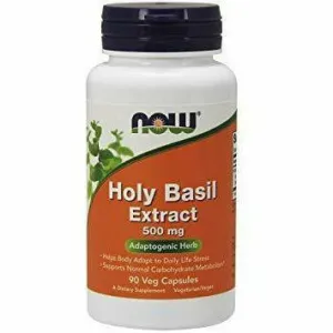 Holy Basil Extract 500 mg 90 vcaps by NOW