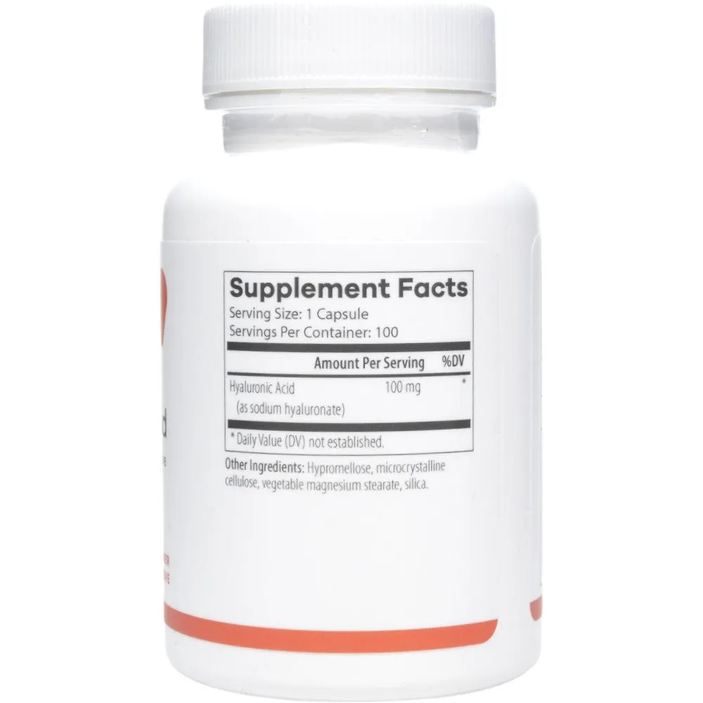 Hyaluronic Acid 100 Capsules by Nutri-Dyn