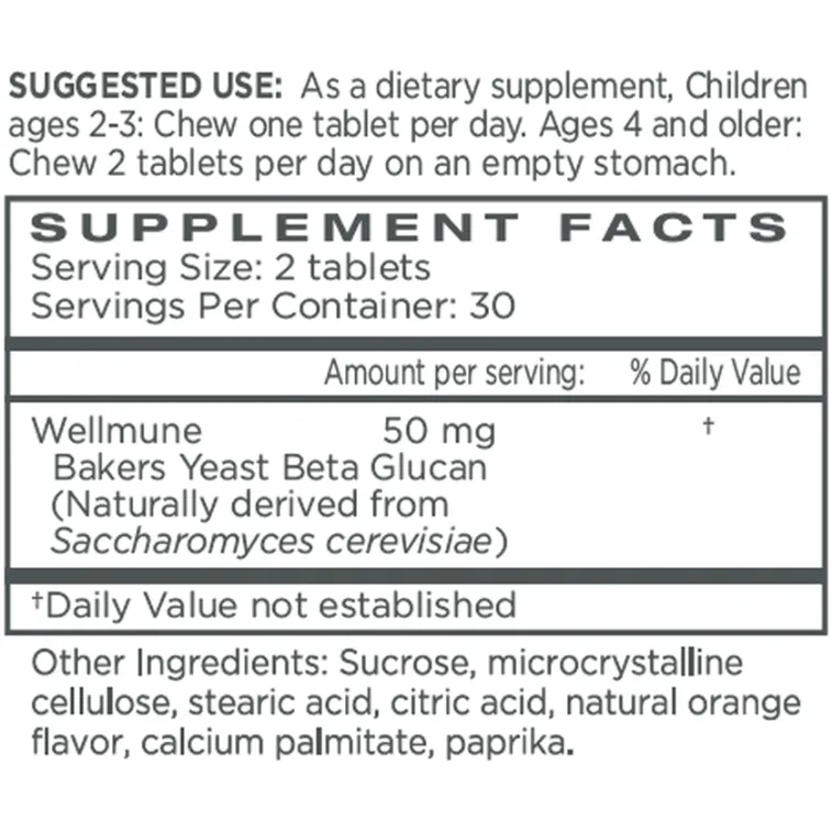 Immune Health Basics Children's Chewable 60 tabs