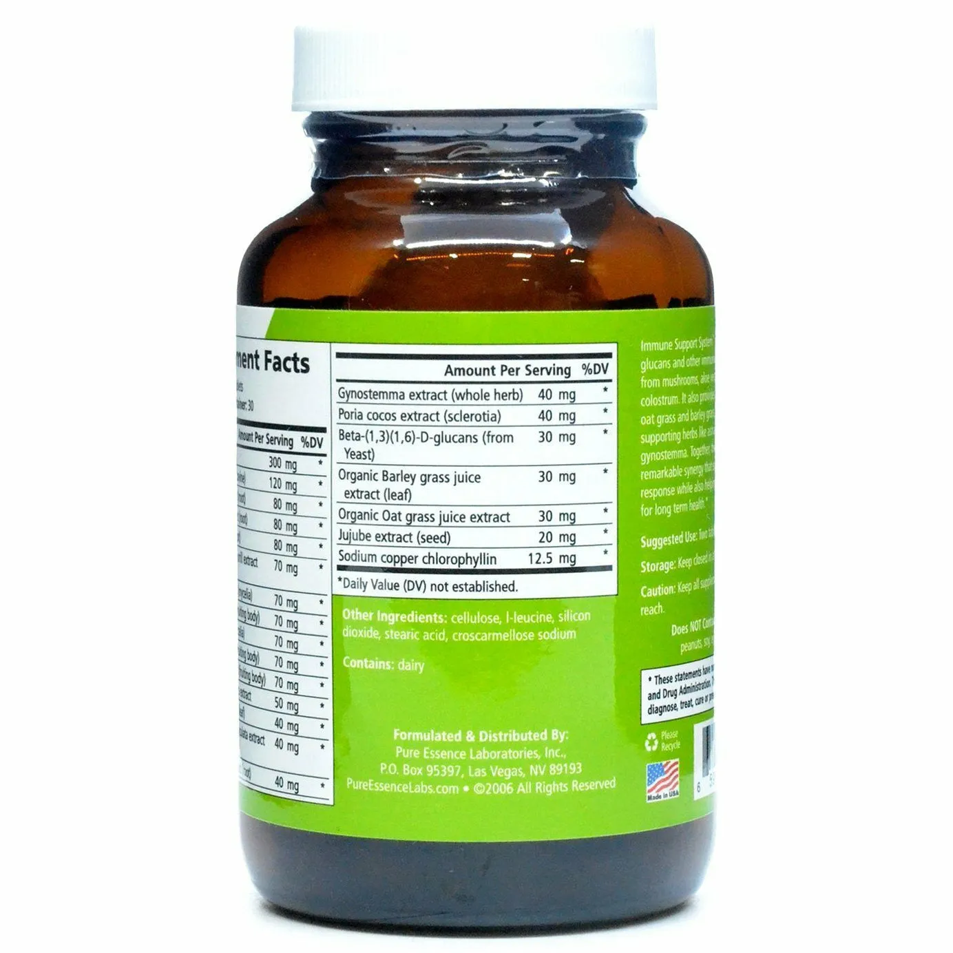 Immune Support System 60 tablets by Pure Essence