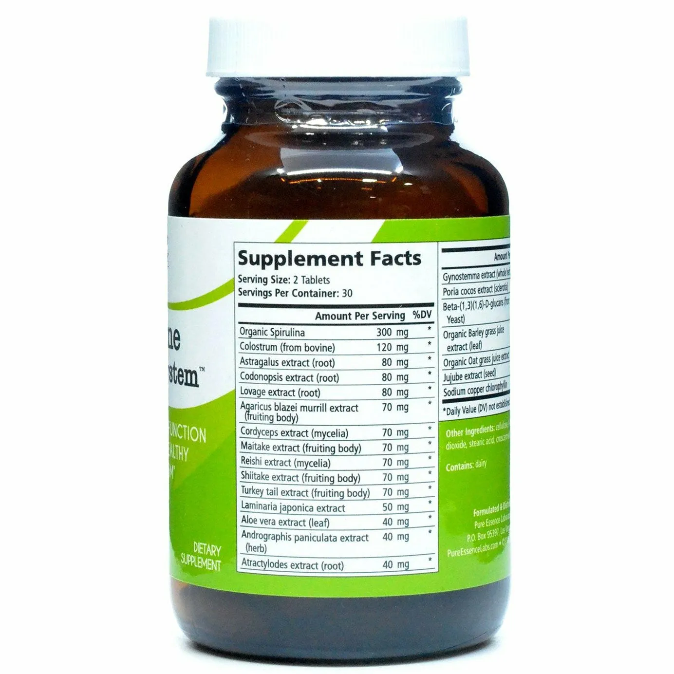 Immune Support System 60 tablets by Pure Essence