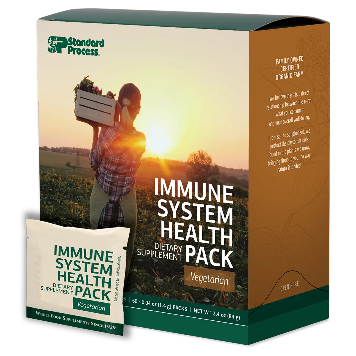 Immune System Health Pack - Vegetarian. 60 Packs