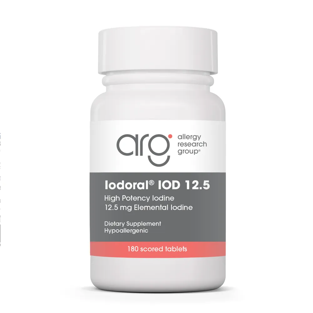 Iodoral 12.5 mg by Allergy Research Group (formerly Optimox)