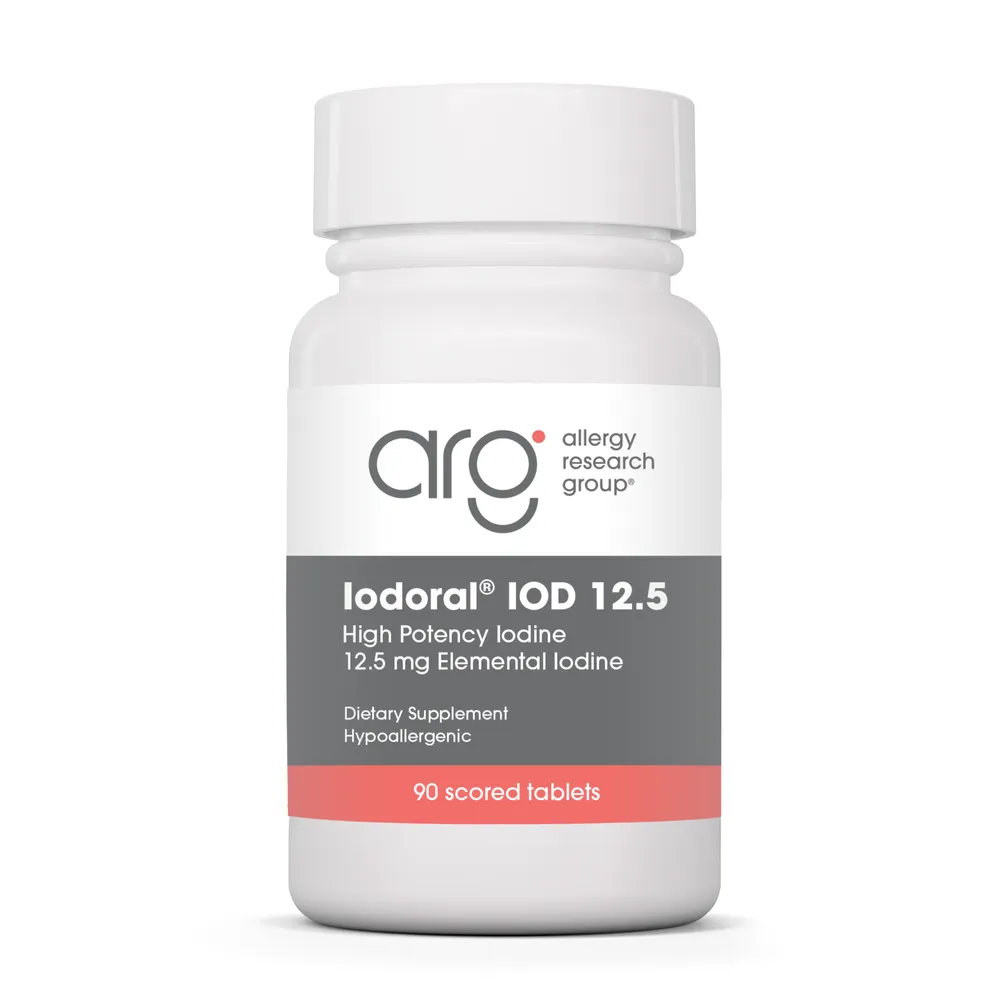 Iodoral 12.5 mg by Allergy Research Group (formerly Optimox)