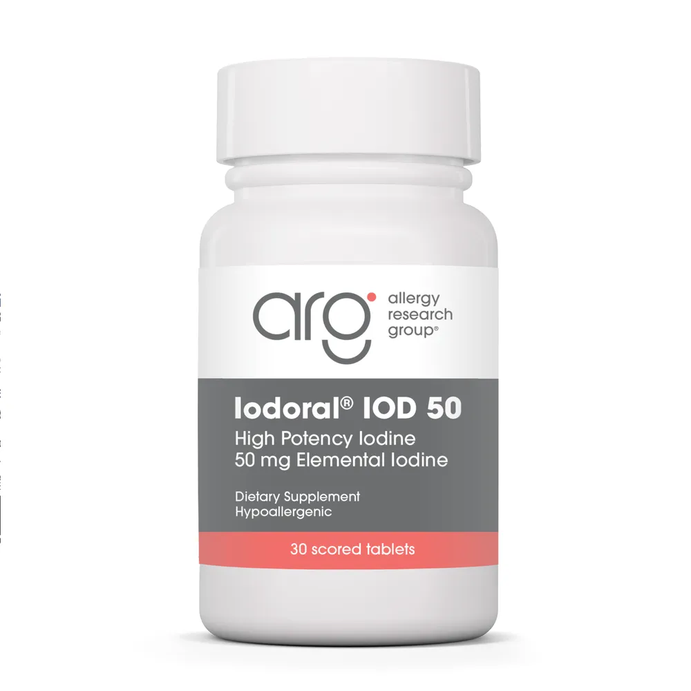Iodoral 50 mg by Allergy Research Group (formerly Optimox)