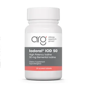 Iodoral 50 mg by Allergy Research Group (formerly Optimox)