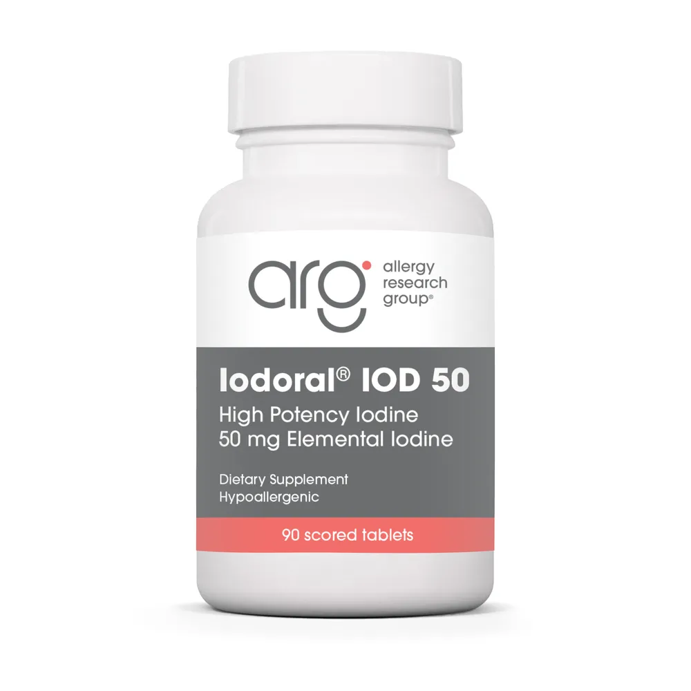 Iodoral 50 mg by Allergy Research Group (formerly Optimox)