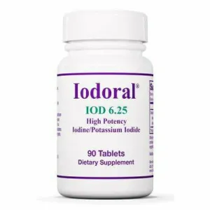 Iodoral 6.25 mg 90 tabs by Allergy Research Group (formerly Optimox)
