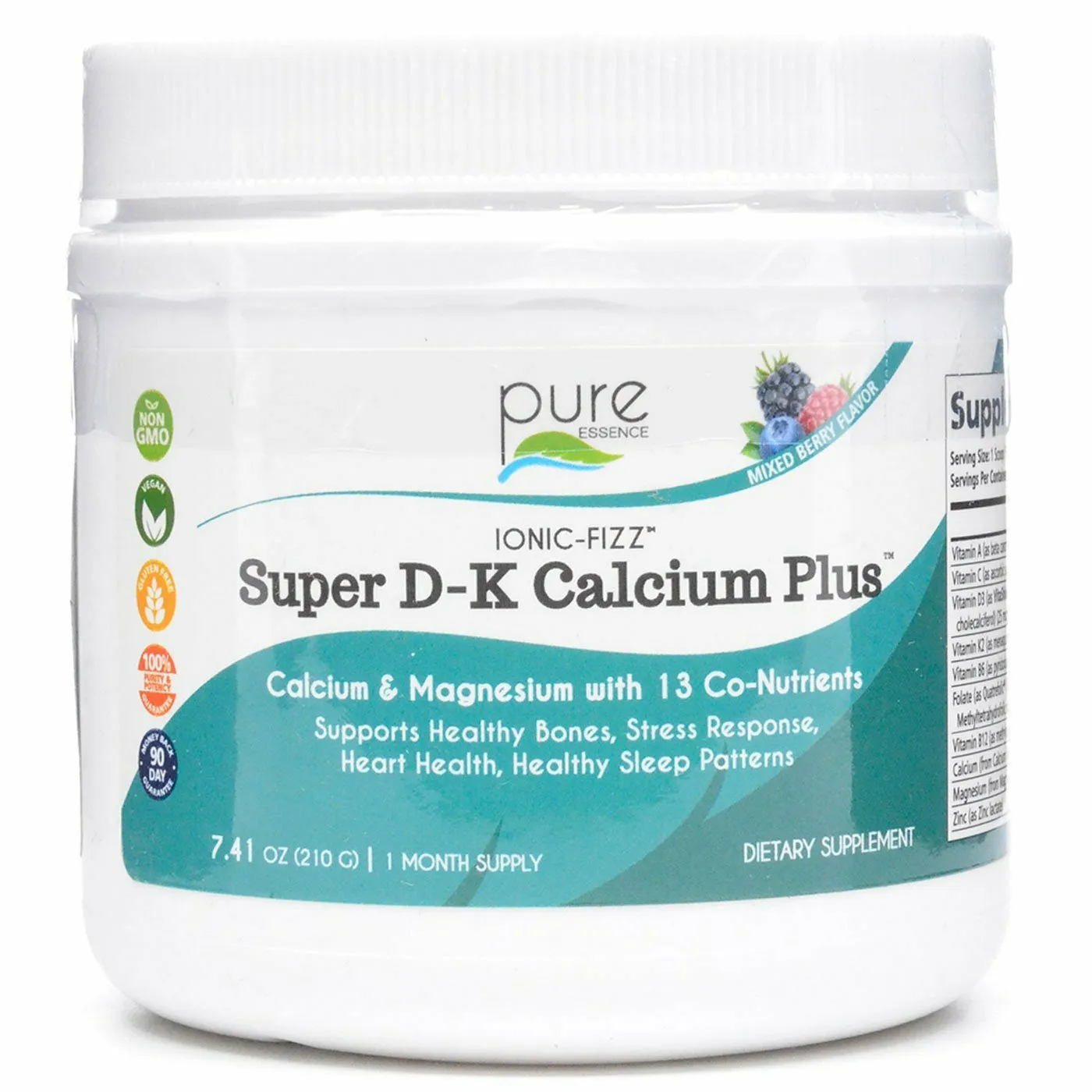 Ionic Fizz Super D-K Calcium Plus by Pure Essence