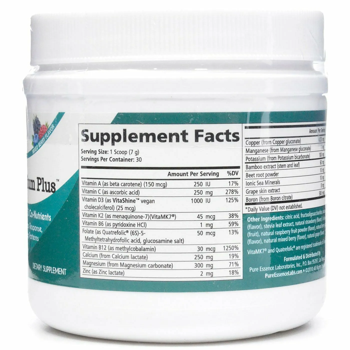 Ionic Fizz Super D-K Calcium Plus by Pure Essence