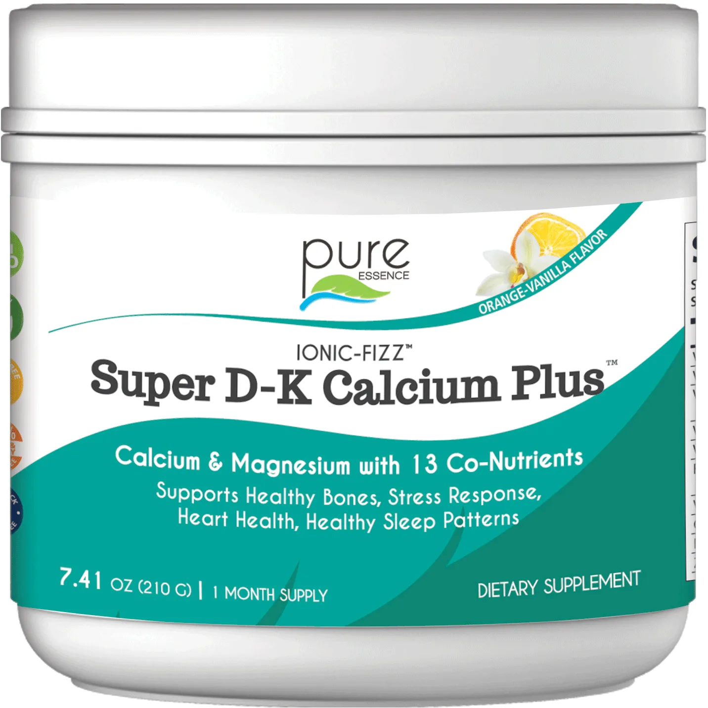Ionic Fizz Super D-K Calcium Plus by Pure Essence