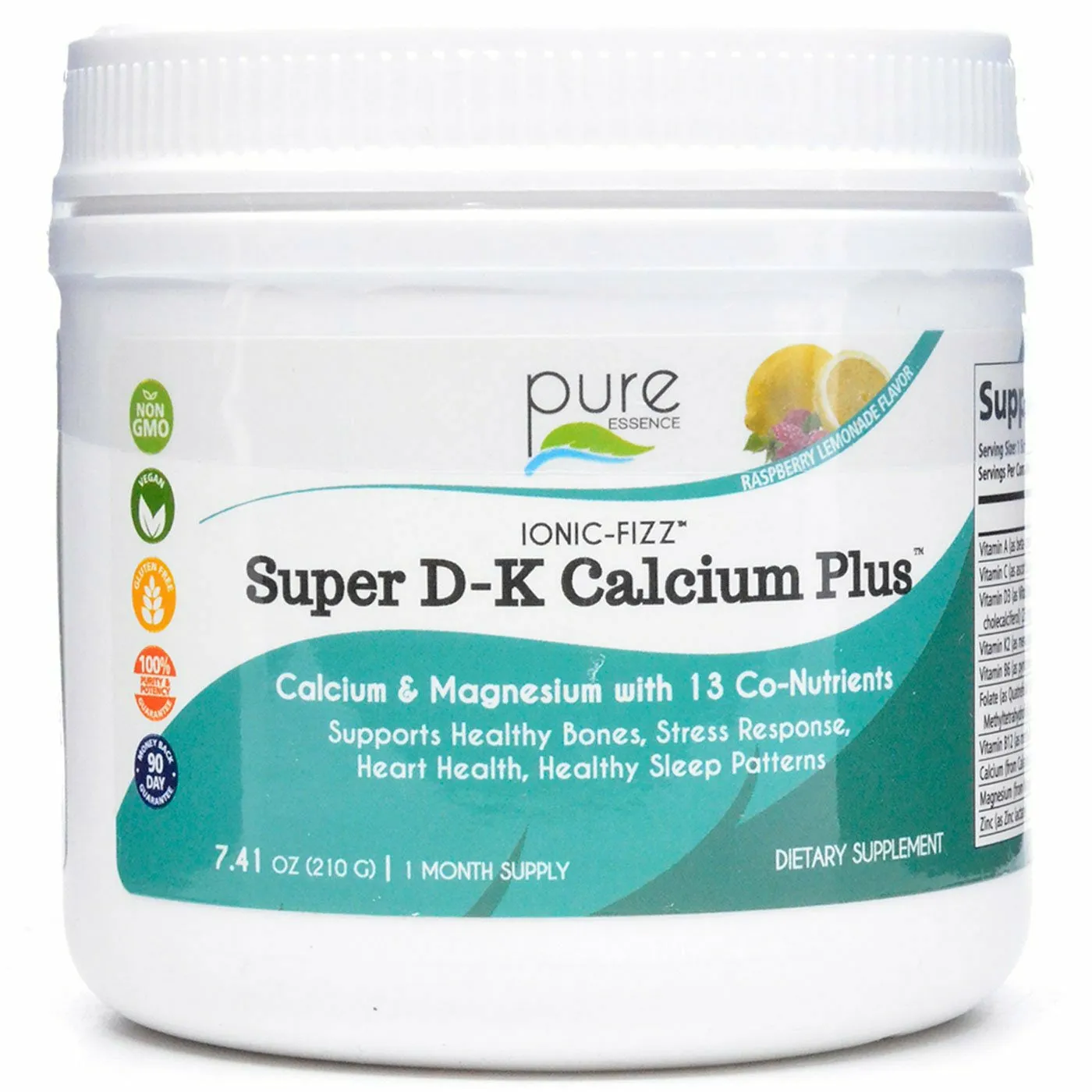 Ionic Fizz Super D-K Calcium Plus by Pure Essence