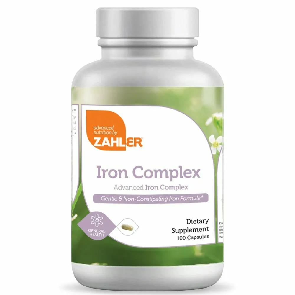 Iron Complex 100 caps by Zahler