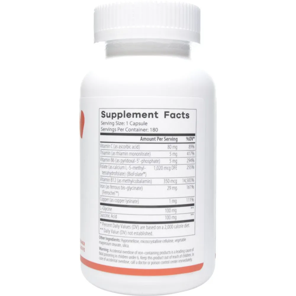 Iron Support 180 capsules by Nutri-Dyn