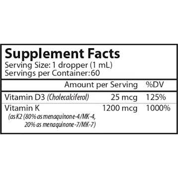 K2 (Liposomal) 2 fl oz by Vinco