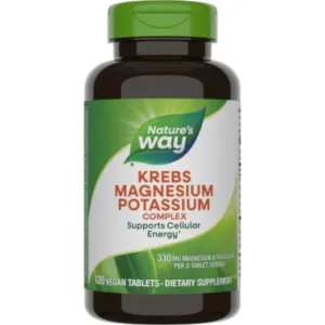 Krebs Magnesium Potassium Complex 120 tabs by Nature's Way