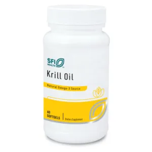 Krill Oil 60 softgels by Klaire Labs/SFI Health