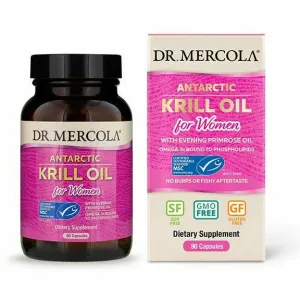 Krill Oil for Women with EPO 90 caps by Dr. Mercola