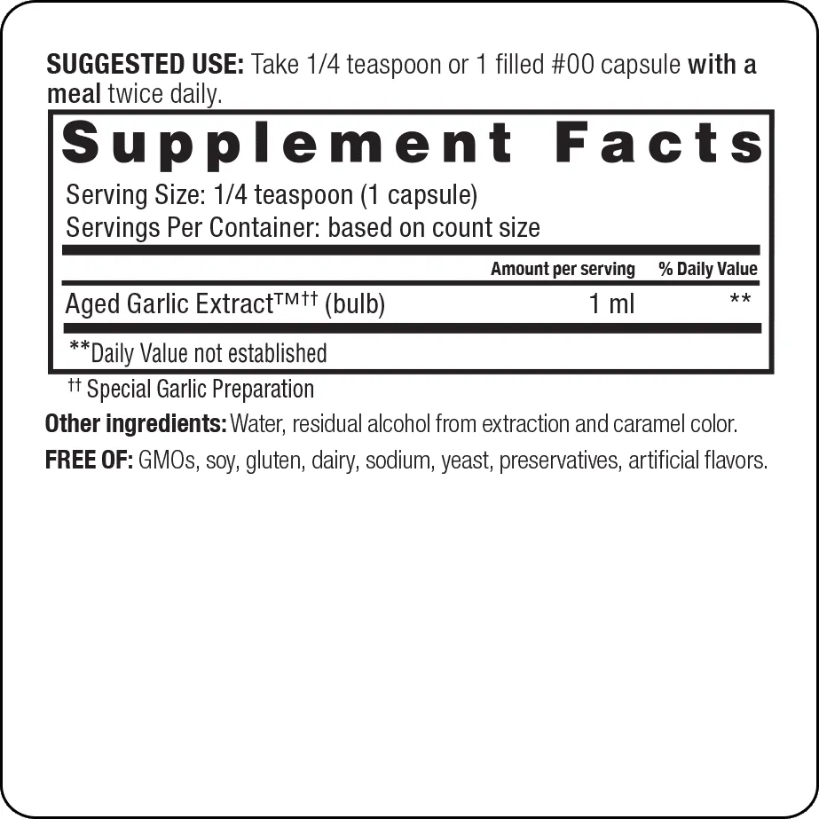 Kyolic Aged Garlic Extract Liquid by Wakunaga