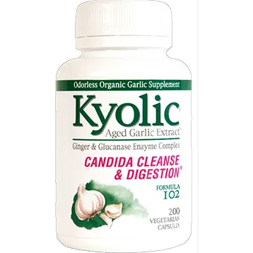Kyolic Formula 102 Candida Cleanse & Digestion by Wakunaga