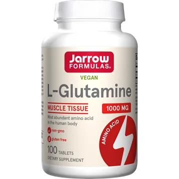 L-Glutamine 1000 mg 100 tabs by Jarrow Formulas