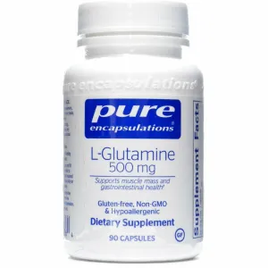 L-Glutamine 500 mg 90 vcaps by Pure Encapsulations