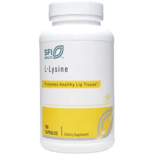 L-Lysine 500 mg 100 caps By Klaire Labs/SFI Health