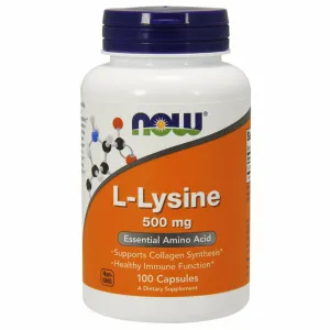 L-Lysine 500 mg 100 caps by NOW