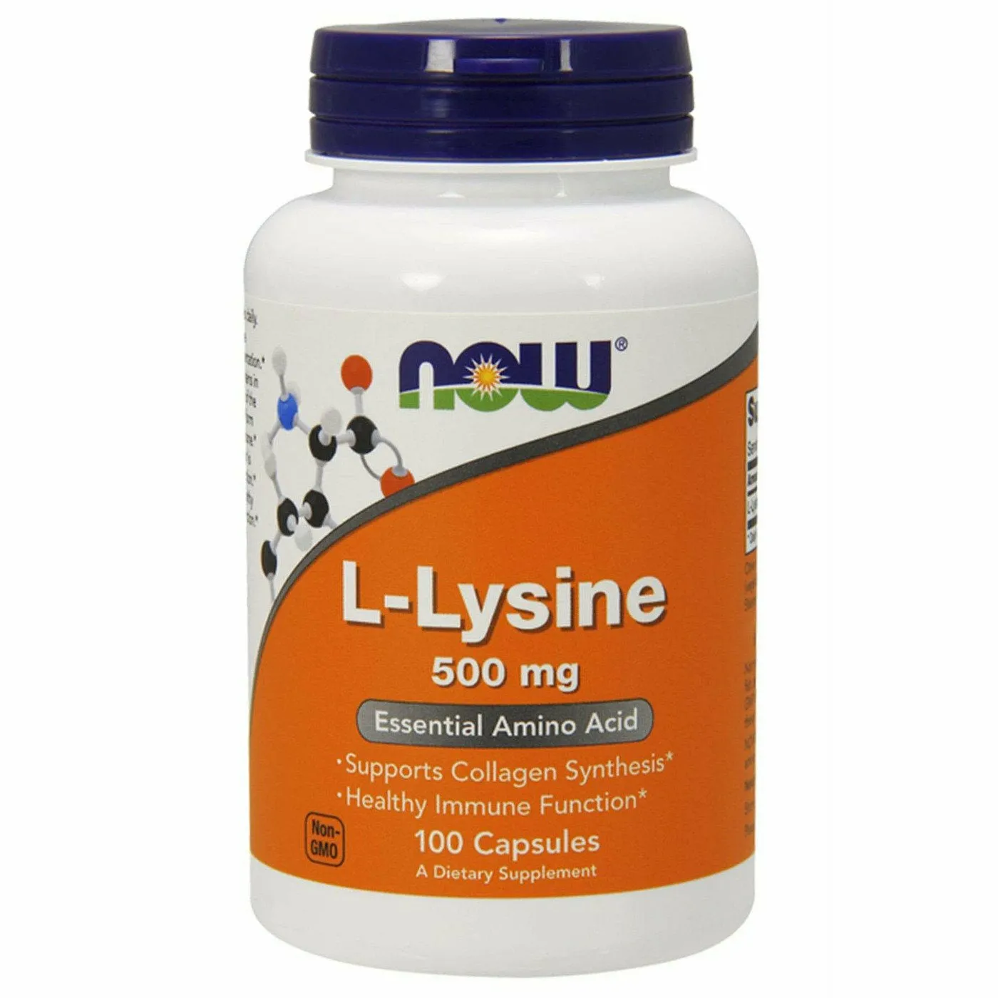 L-Lysine 500 mg 100 caps by NOW