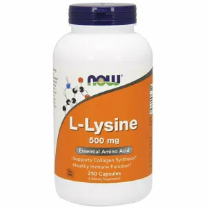 L-Lysine 500 mg 250 caps by NOW