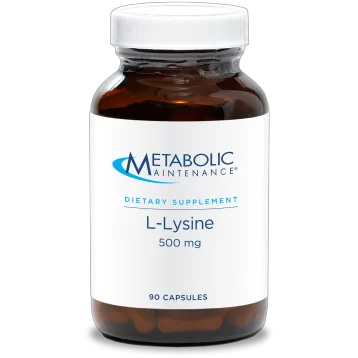 L-Lysine 500 mg 90 caps by Metabolic Maintenance