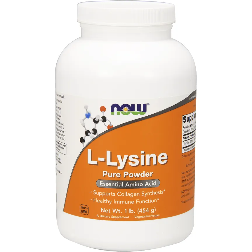 L-Lysine Powder 1 lb by NOW