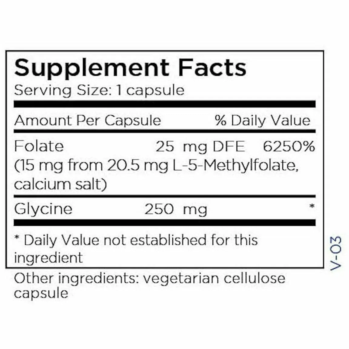 L-Methylfolate 15 mg 60 caps by Metabolic Maintenance