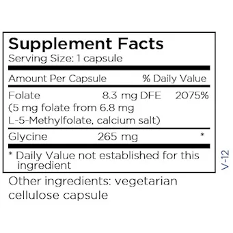 L-Methylfolate 5 mg 90 caps by Metabolic Maintenance