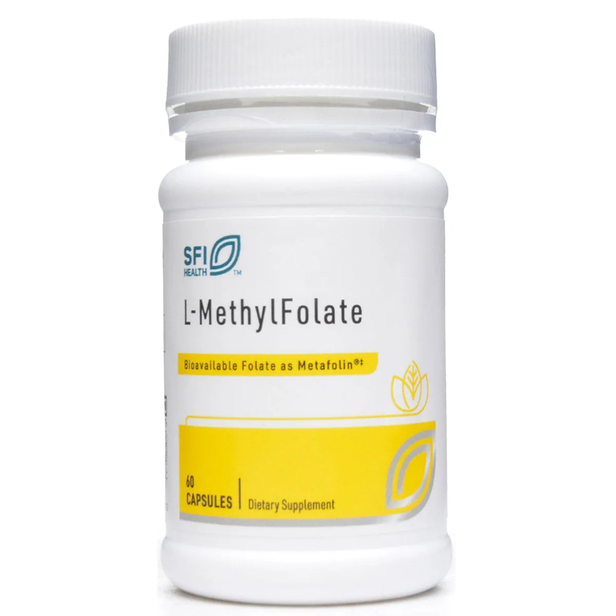 L-MethylFolate 60 caps By Klaire Labs/SFI Health