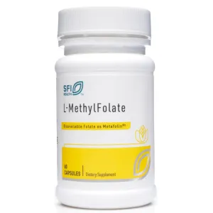 L-MethylFolate 60 caps By Klaire Labs/SFI Health