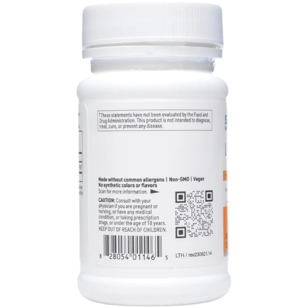 L-Theanine 60 caps By Klaire Labs/SFI Health