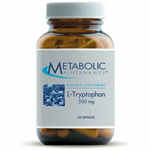L-Tryptophan 500 mg 60 vcaps by Metabolic Maintenance
