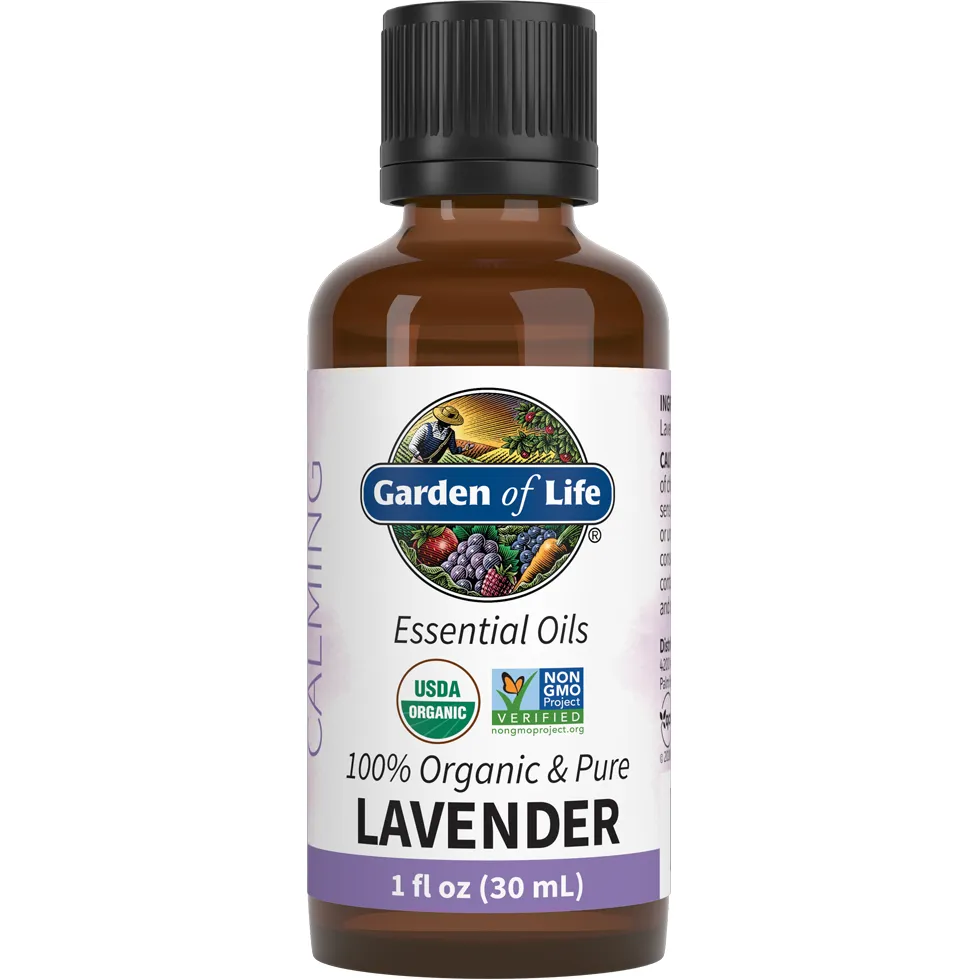 Lavender Essential Oil Organic 1 fl oz by Garden Of Life