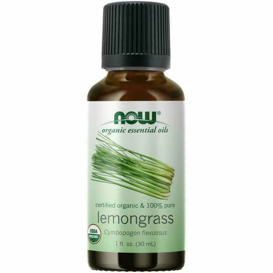 Lemongrass Oil Organic 1 fl oz By Now
