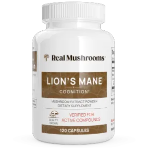 Lion's Mane Extract 120 cpasules by Real Mushrooms